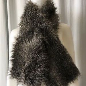 Club Monaco Faux Fur Scarf